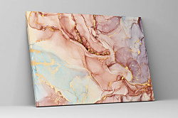 Obraz Ružová so zlatou 1889